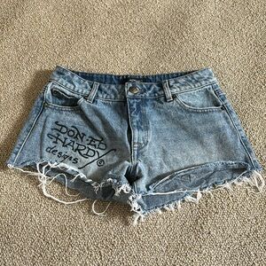 Ed Hardy Denim Shorts